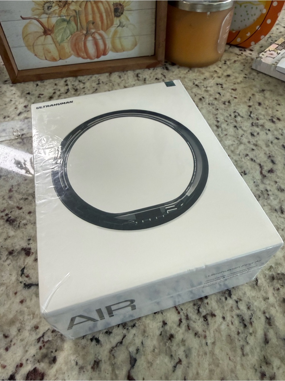 ULTRAHUMAN AIR Smart Ring - White Box